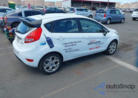 2012 Ford Fiesta Ses z USA, uszkodzony, nr VIN 3FADP4FJ7CM159576